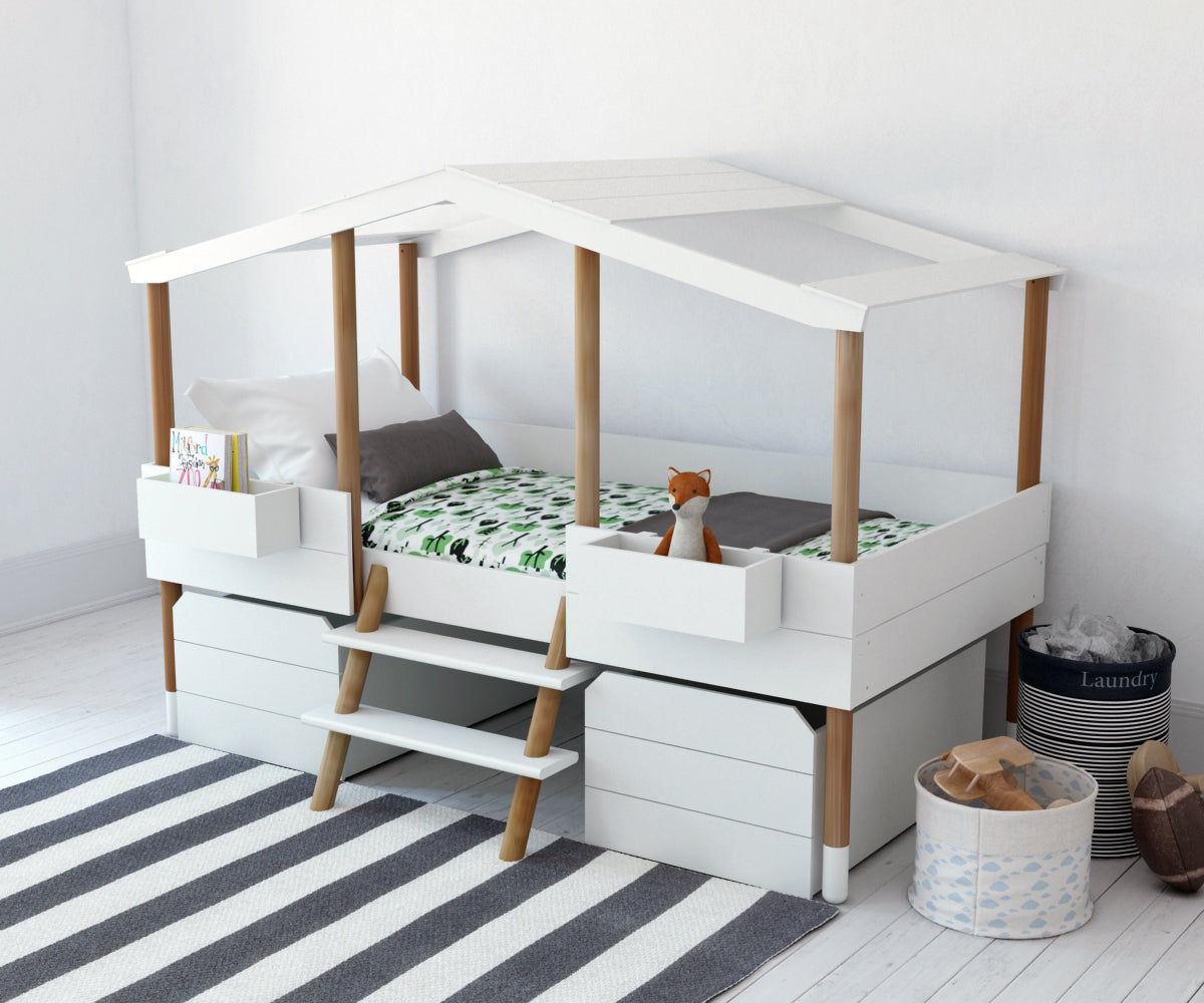 Möbilia - Schublade, 2-er Set, zu Hochbett 12020053