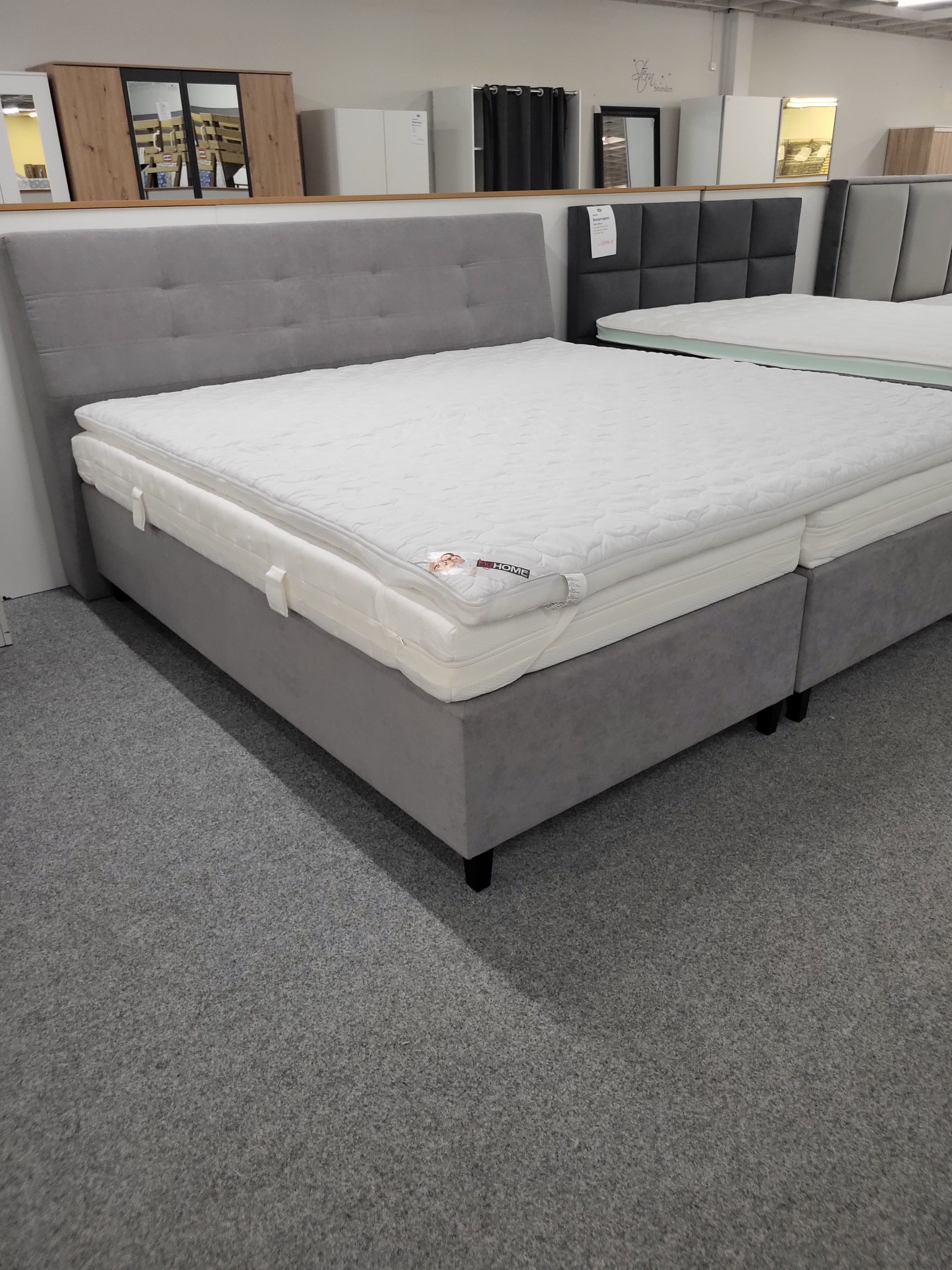 Boxspringbett  in 2 Größen erhältlich 180x200 + 200x200