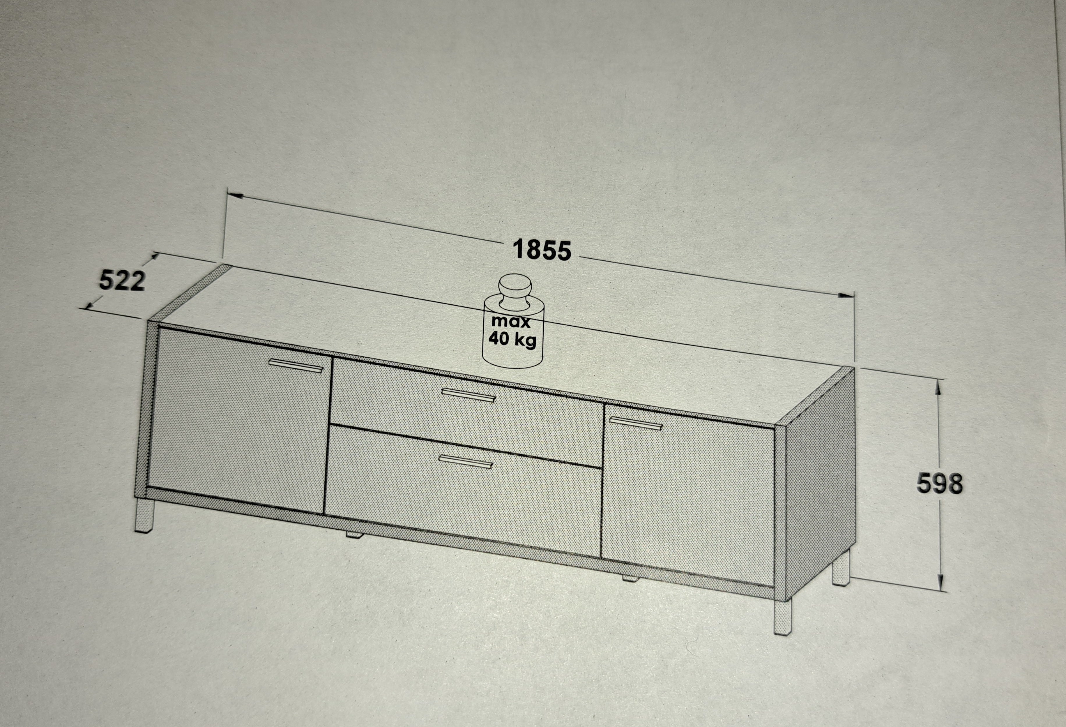 Wohnwand Einzelstück / Posten  Aktion