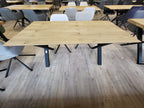 Esstisch mit schwenkbarem Auszug 160 - 210 x 90*
