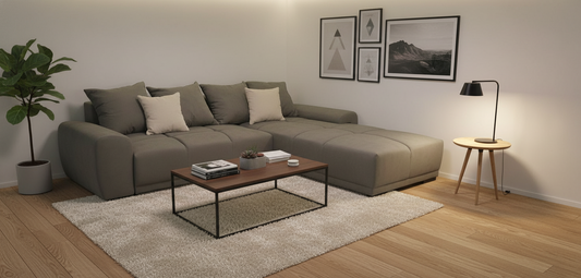 Ecksofa mit Schlaffunktion