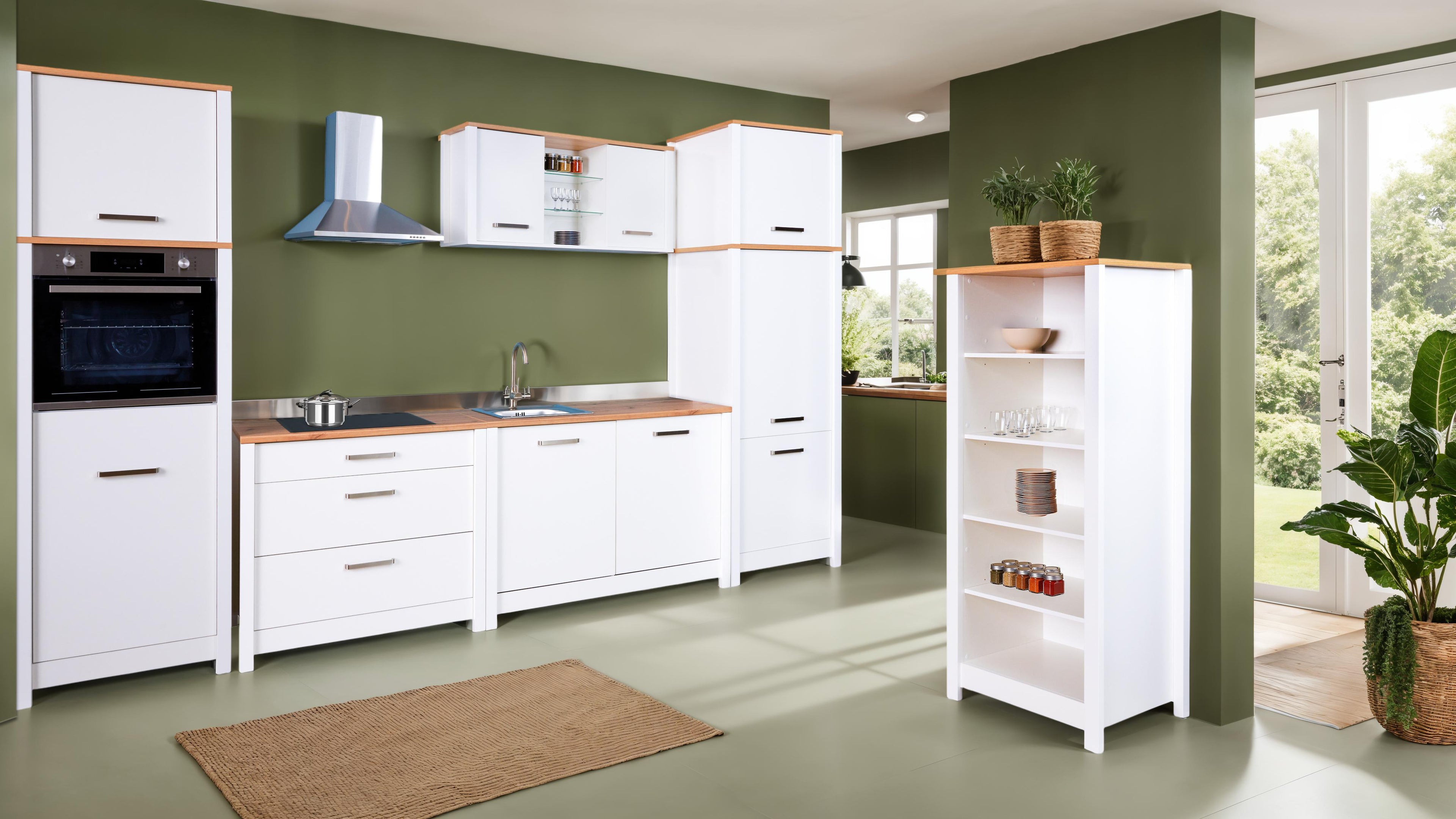 Spülenschrank Sicilia für Spüle + Spülmaschine -vorbestellbar-