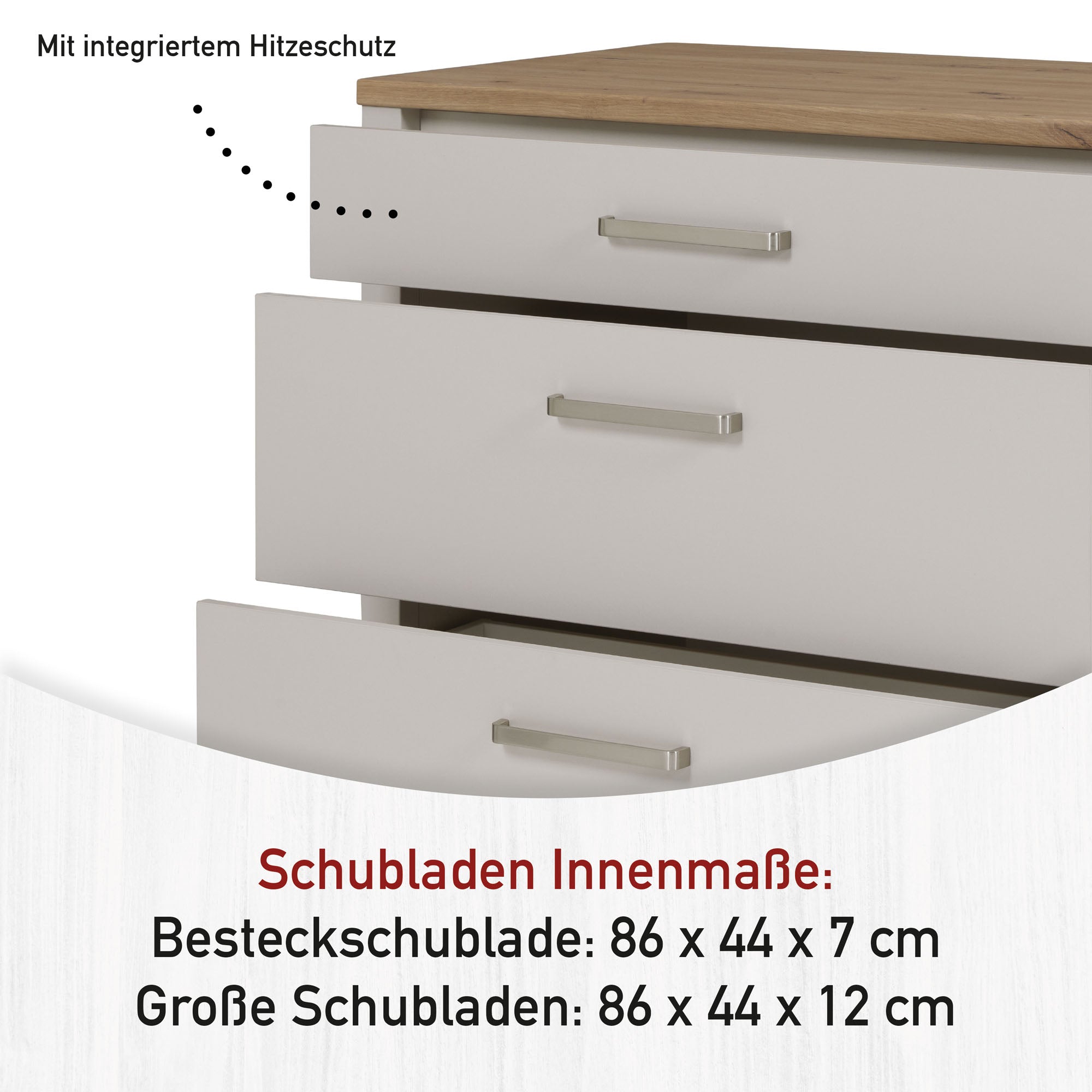 Unterschrank Sardegna für Kochfeld -vorbestellbar-
