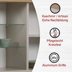 Hängeschrank Sardegna Kaschmir/Artisan Eiche -vorbestellbar-