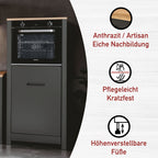 Geräteschrank 1 Veneto für Kühlschrank + Backofen -vorbestellbar-
