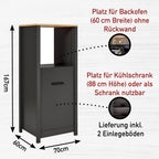 Geräteschrank 1 Veneto für Kühlschrank + Backofen -vorbestellbar-