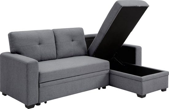 Ecksofa Gerrit mit Bettfunktion