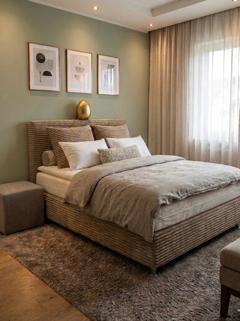 Boxspringbett " Isa "  140 x 200 cm