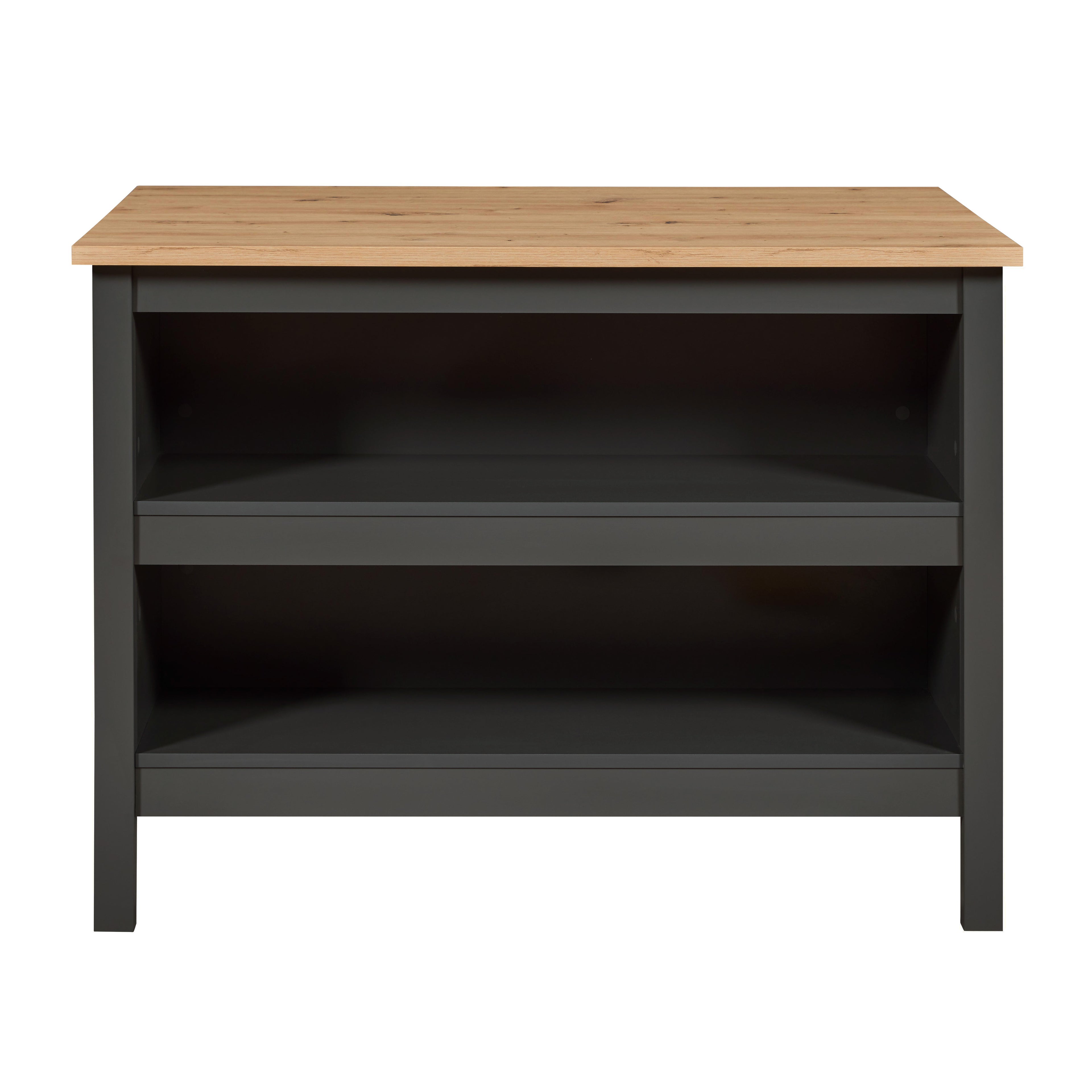 Bartisch Nellina anthrazit / Artisan Eiche -vorbestellbar-