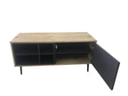 MAILBOX Lowboard – Dunkel anthrazit und natur – Bild 3