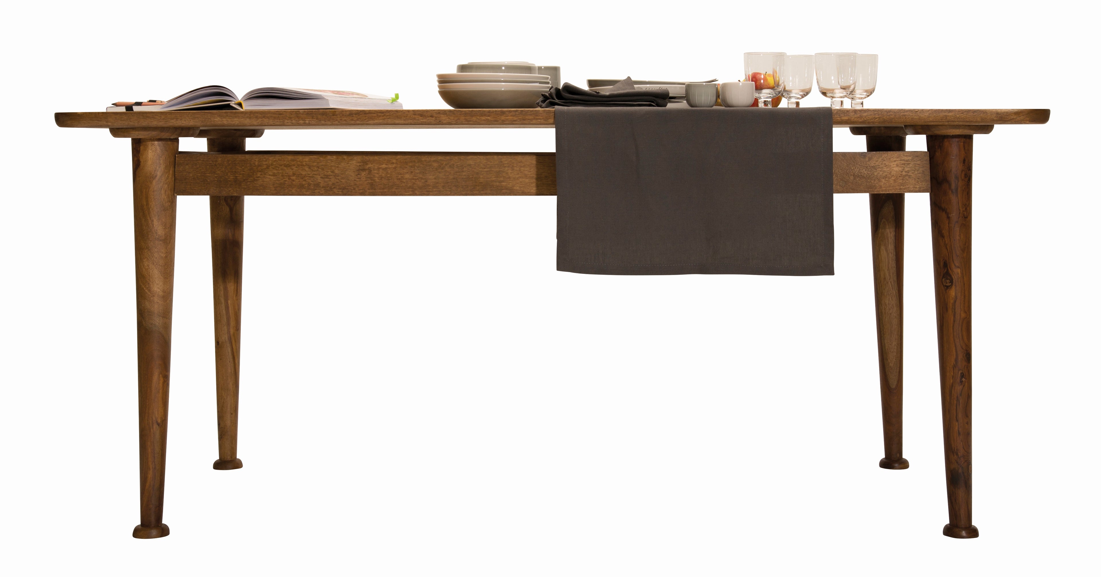 TAYLOR Tisch 180 x 90 cm – Antikbraun – Bild 3