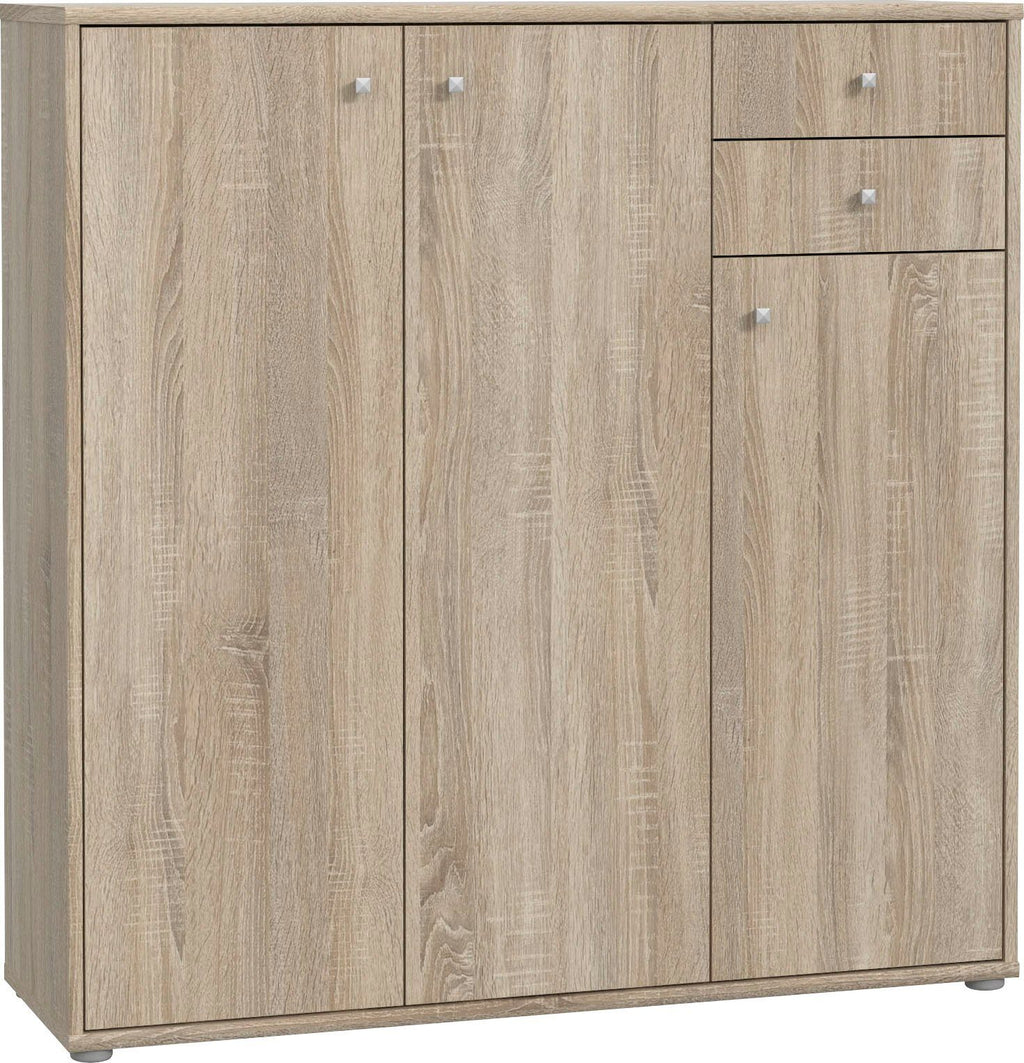 Kommode 3 Türen 2 Schubladen