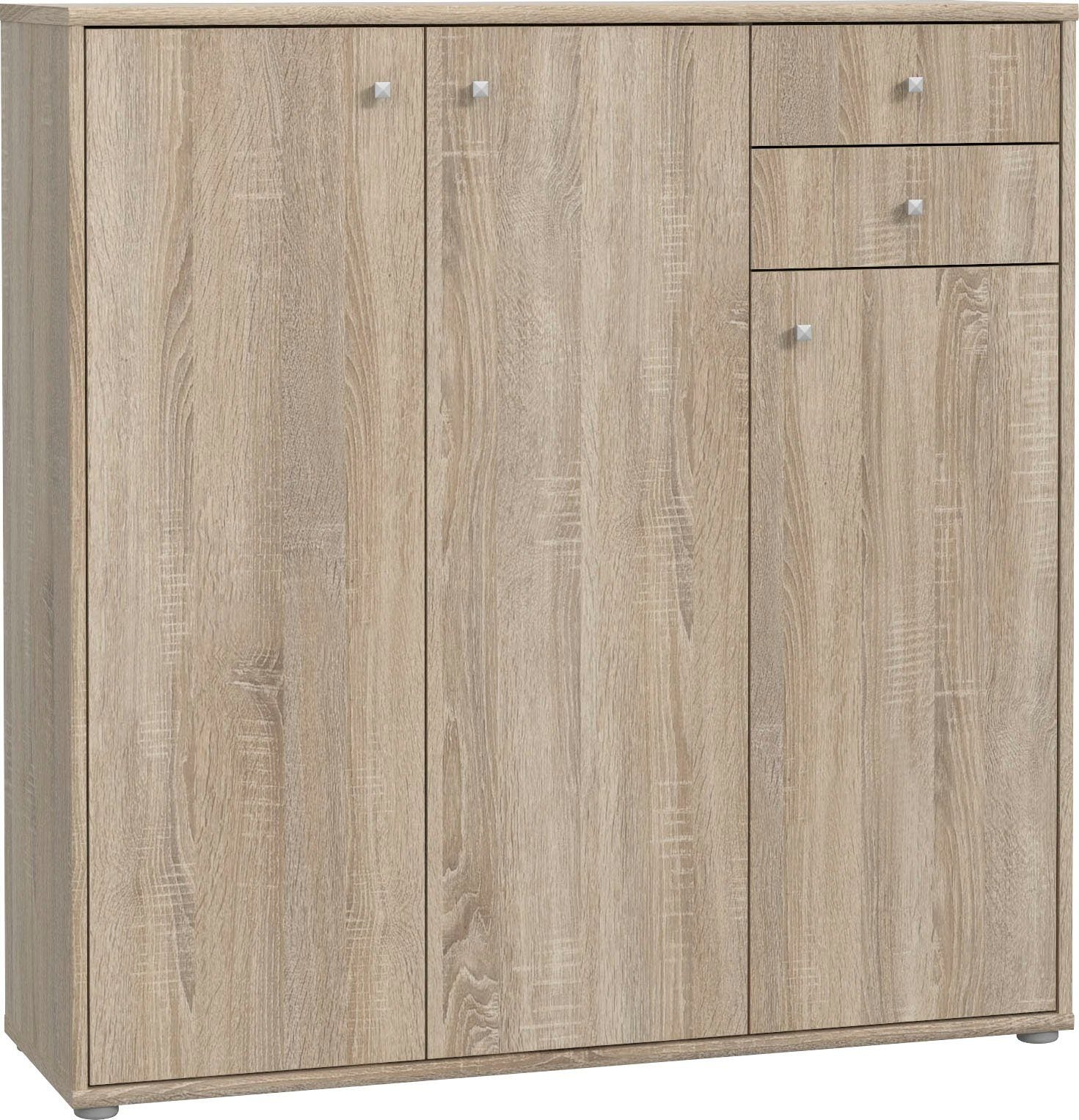 Kommode 3 Türen 2 Schubladen