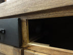PANAMA Sideboard – Natur mit antikschwarz – Bild 3