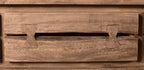 NATURAL EDGE Lowboard – Natur und schwarz – Bild 7