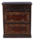 ALMIRAH Schuhschrank – Braun – Bild 2