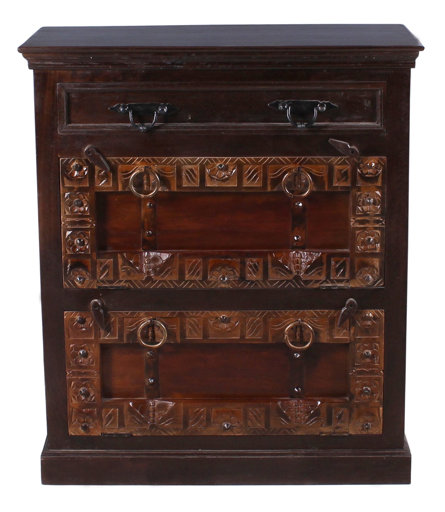 ALMIRAH Schuhschrank – Braun – Bild 2