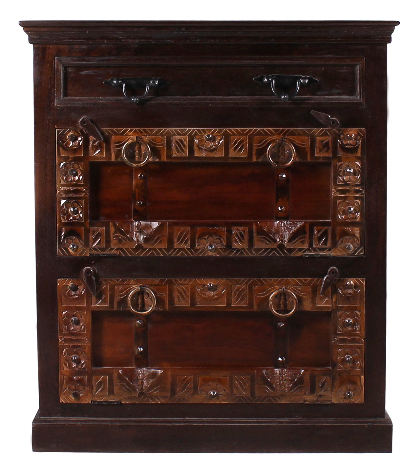 ALMIRAH Schuhschrank – Braun – Bild 3