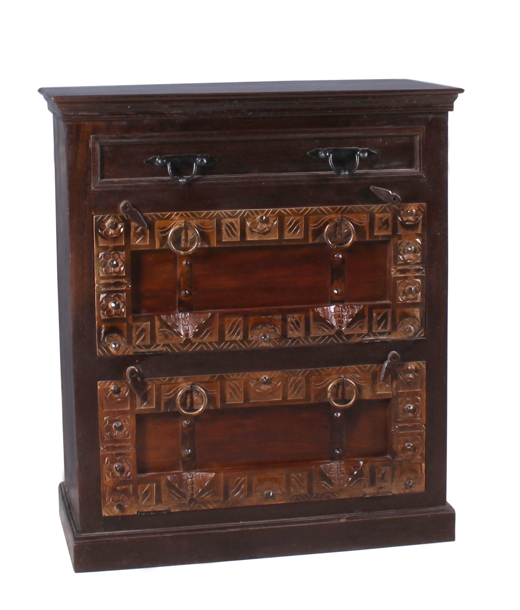 ALMIRAH Schuhschrank – Braun – Bild 4