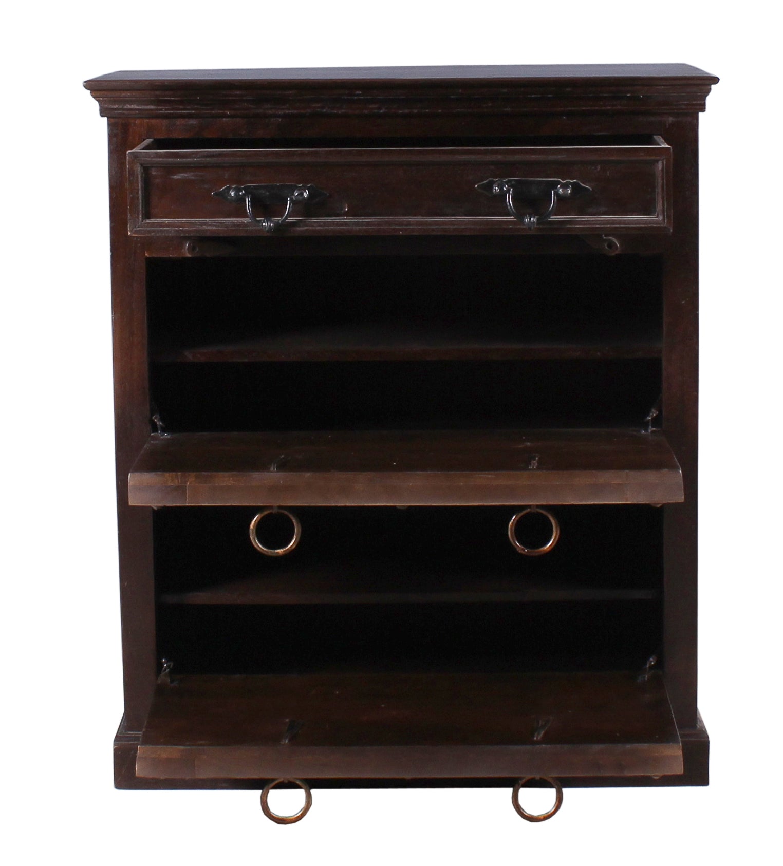 ALMIRAH Schuhschrank – Braun – Bild 5