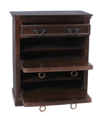 ALMIRAH Schuhschrank – Braun – Bild 6