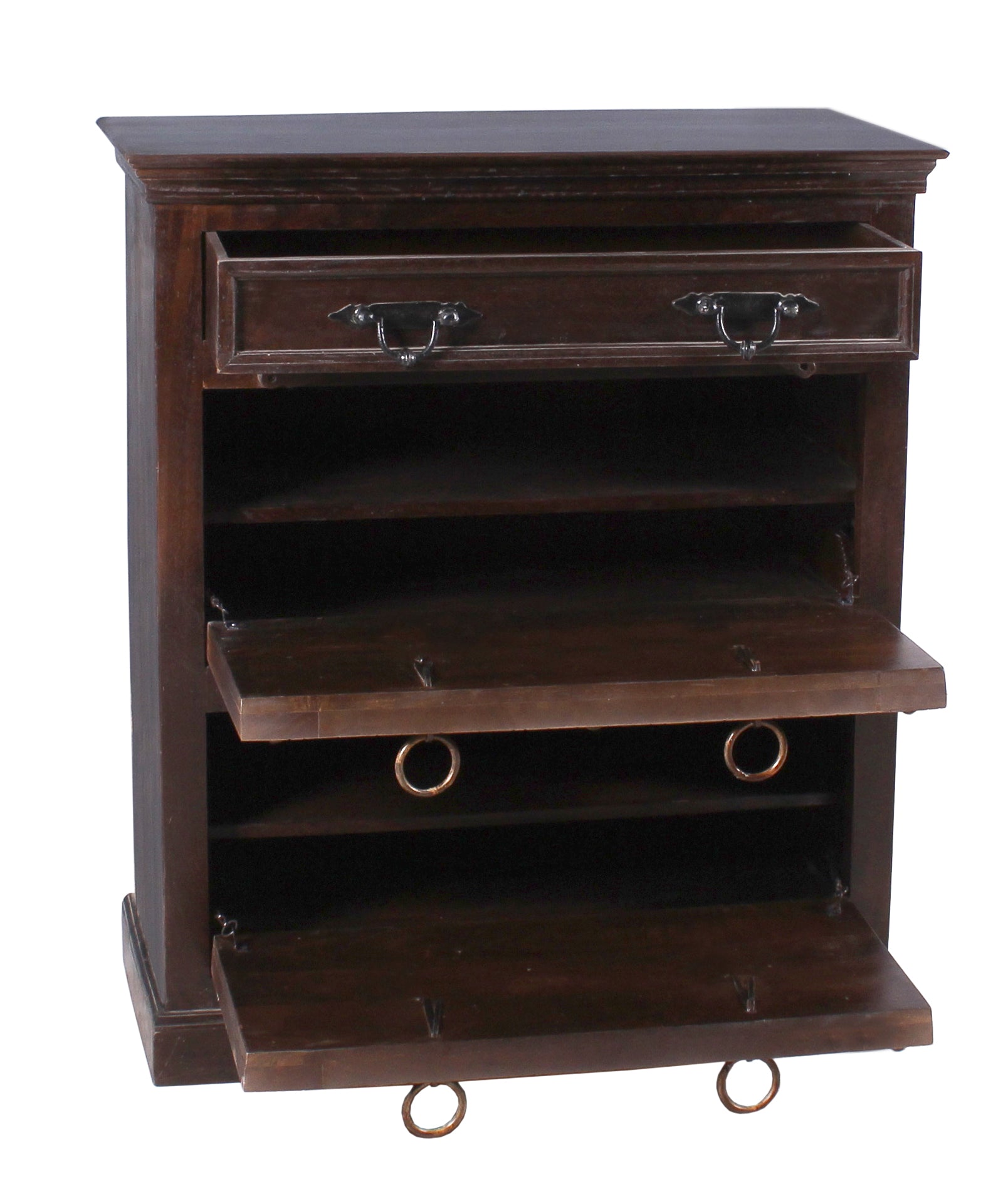 ALMIRAH Schuhschrank – Braun – Bild 6