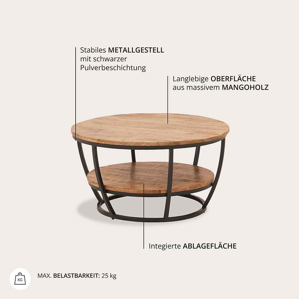 Couchtisch rund