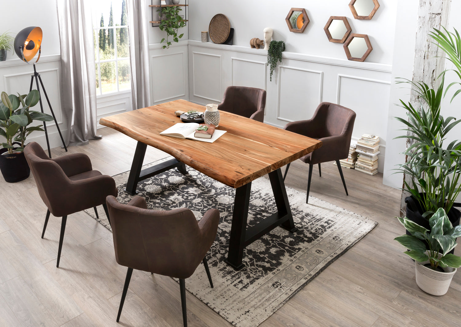 TOPS & TABLES Tischplatte 200x100 cm – Natur – Bild 10