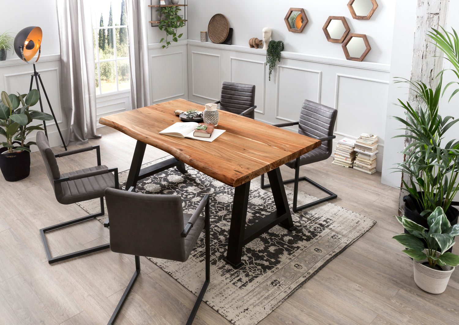 TOPS & TABLES Tischplatte 220x100 cm – Natur – Bild 8