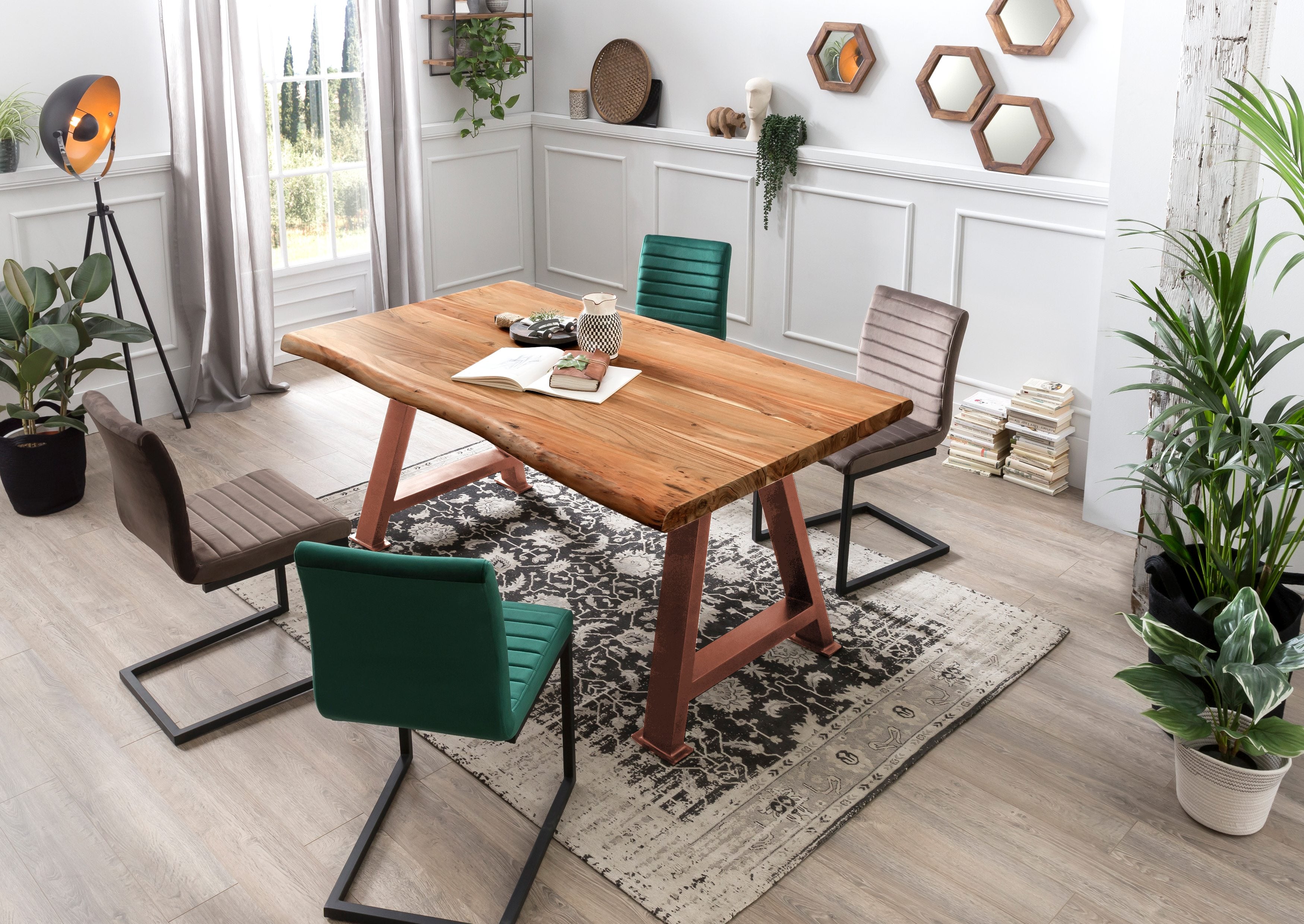 TOPS & TABLES Tischplatte 160x85 cm – Natur – Bild 6