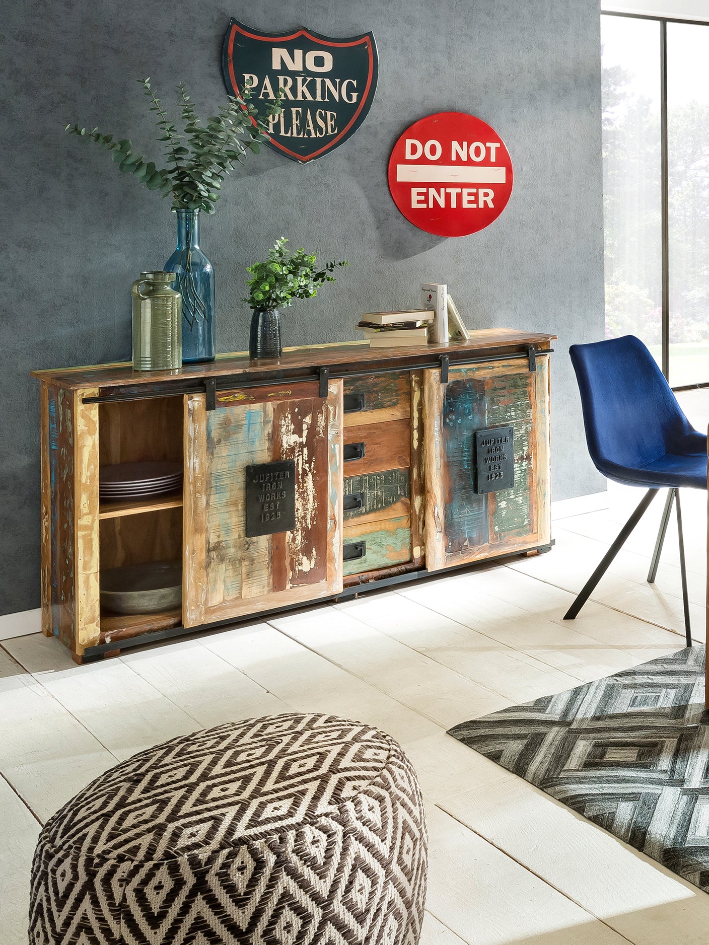 JUPITER Sideboard – Natur, bunt – Bild 6