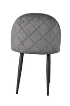 SIT&CHAIRS Stuhl, 2er-Set – Gestell schwarz, Bezug dunkelgrau – Bild 5