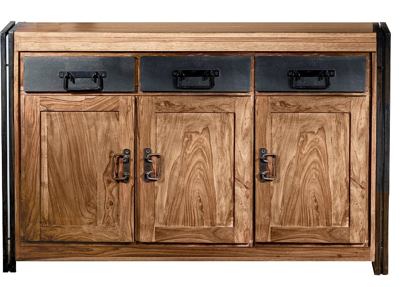 PANAMA Sideboard – Natur mit antikschwarz – Bild 6