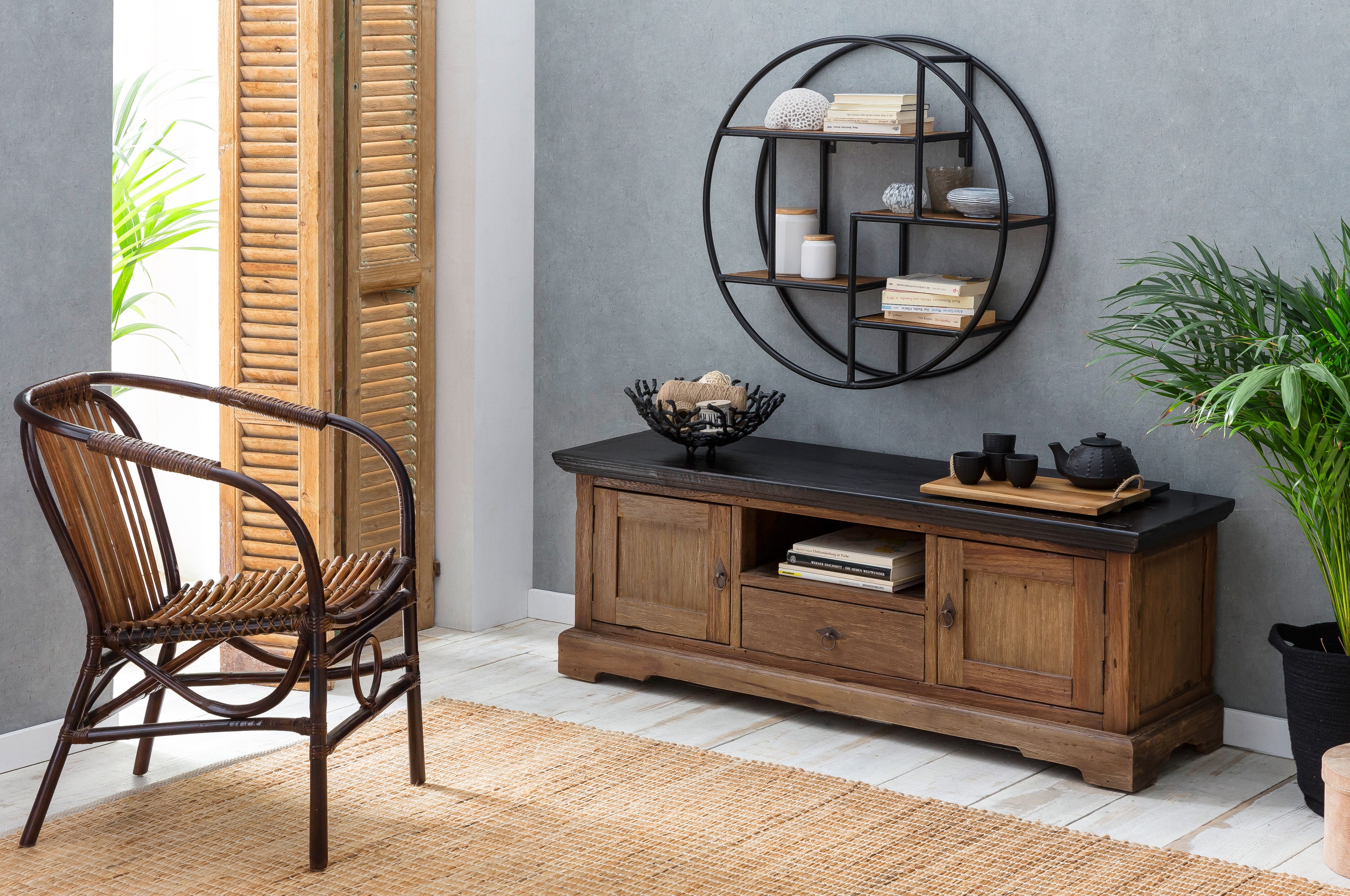 RATTAN Stuhl – Natur – Bild 5
