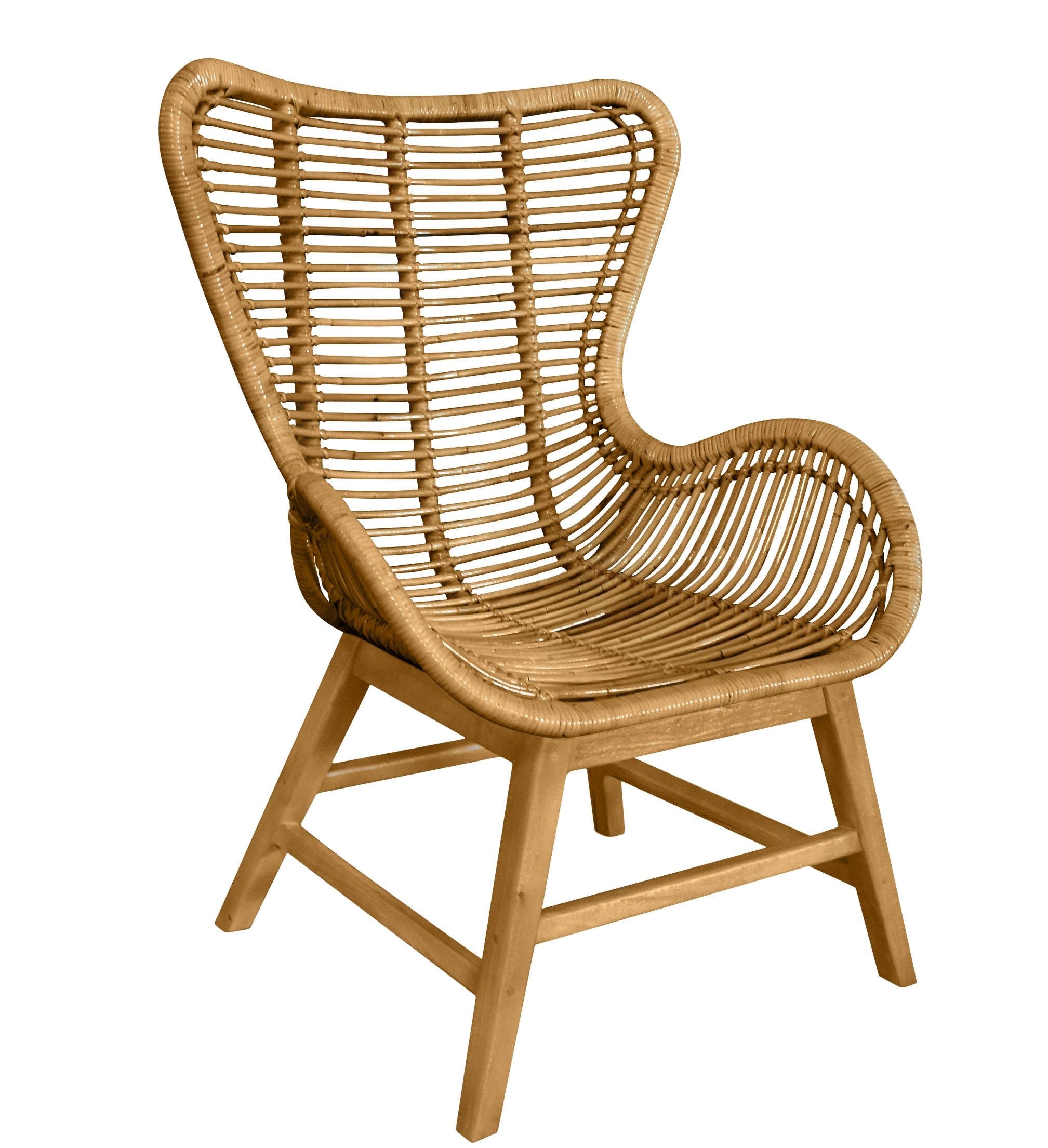 RATTAN Sessel – Natur – Bild 3