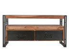 PANAMA Lowboard – Natur mit antikschwarz – Bild 2