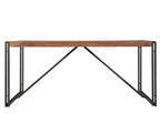PANAMA Tisch 180 x 90 cm – Natur mit antikschwarz – Bild 6