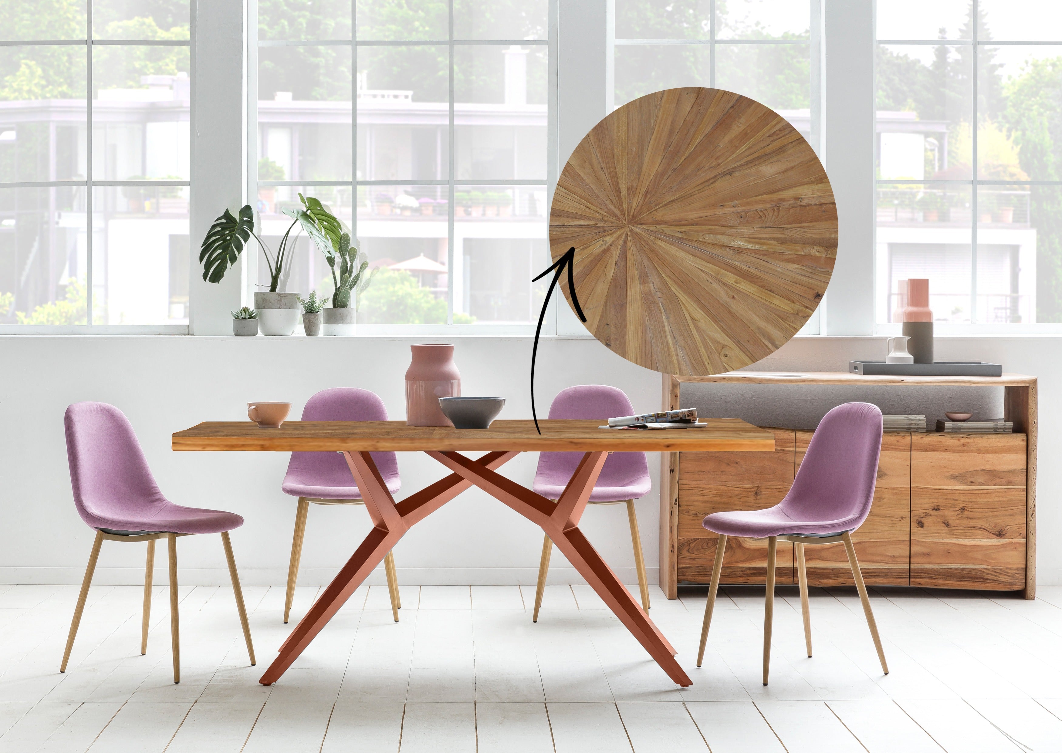TOPS & TABLES Tischplatte 180x100 cm – Natur – Bild 20