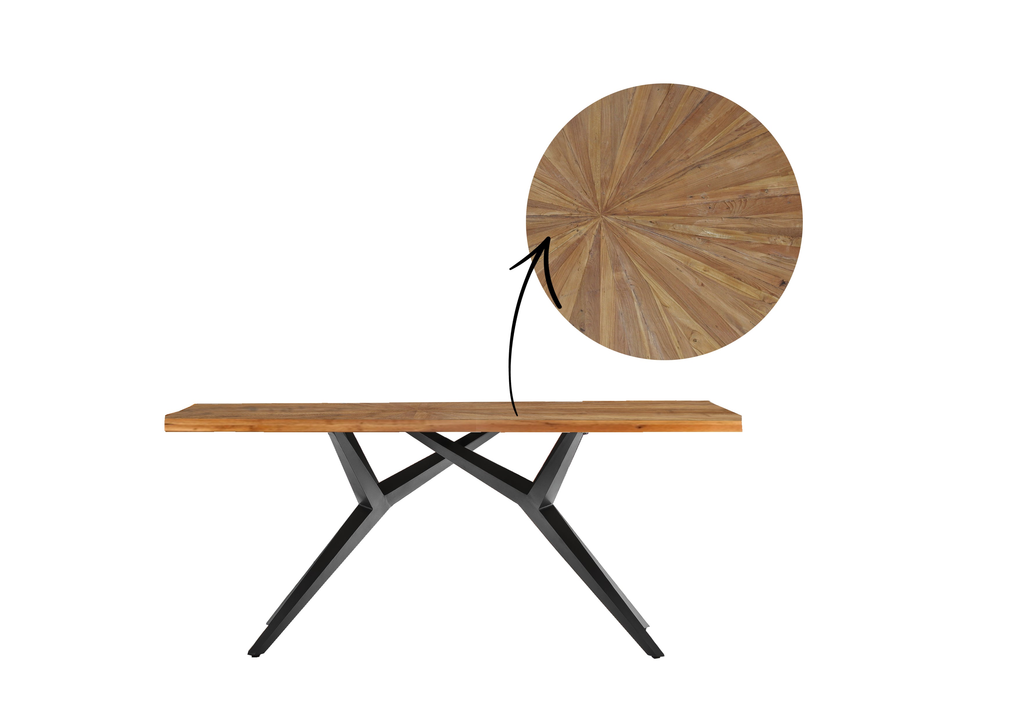 TOPS & TABLES Tischplatte 180x100 cm – Natur – Bild 22