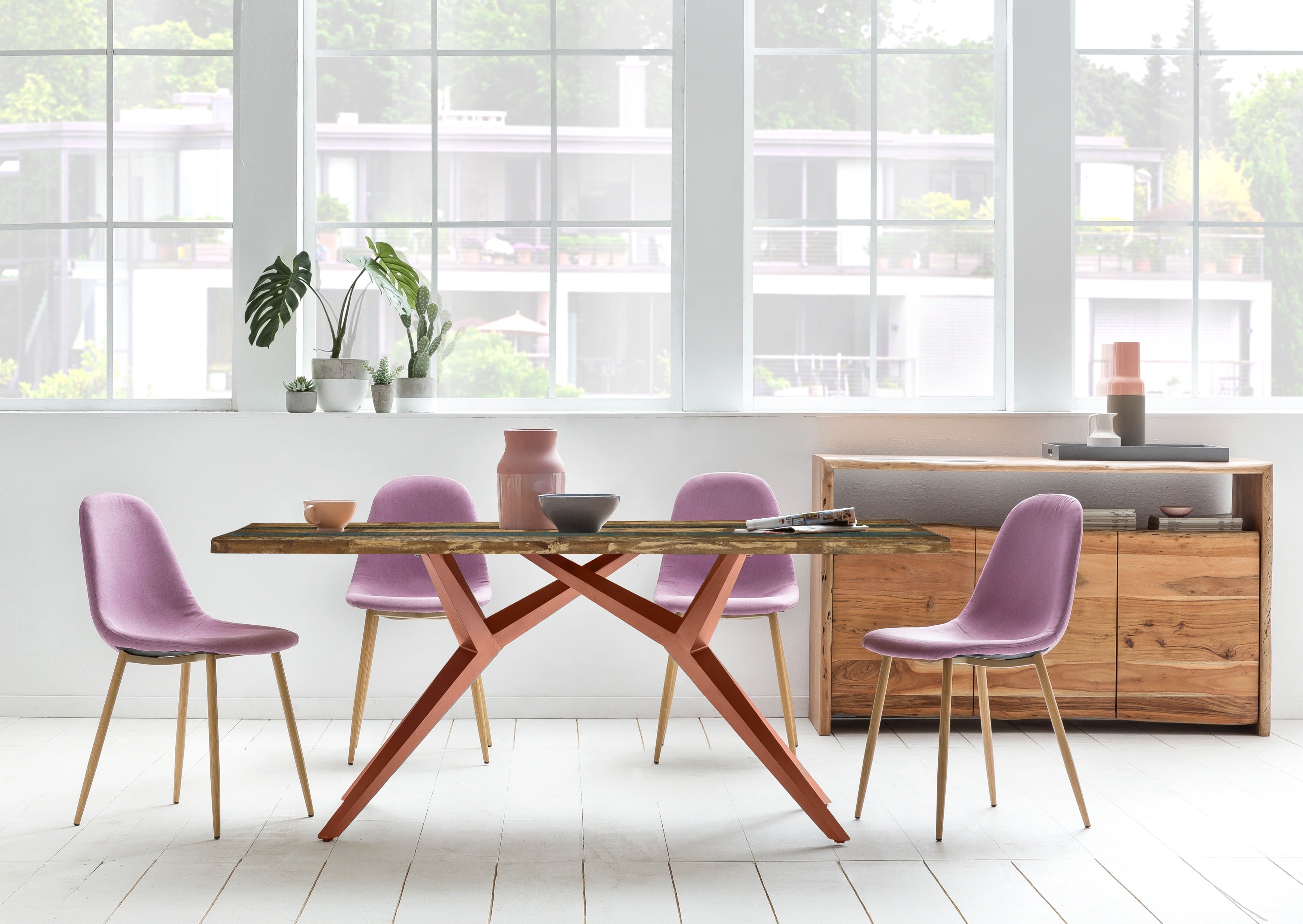 TOPS & TABLES Tischplatte 160x85 cm – Bunt lackiert – Bild 25