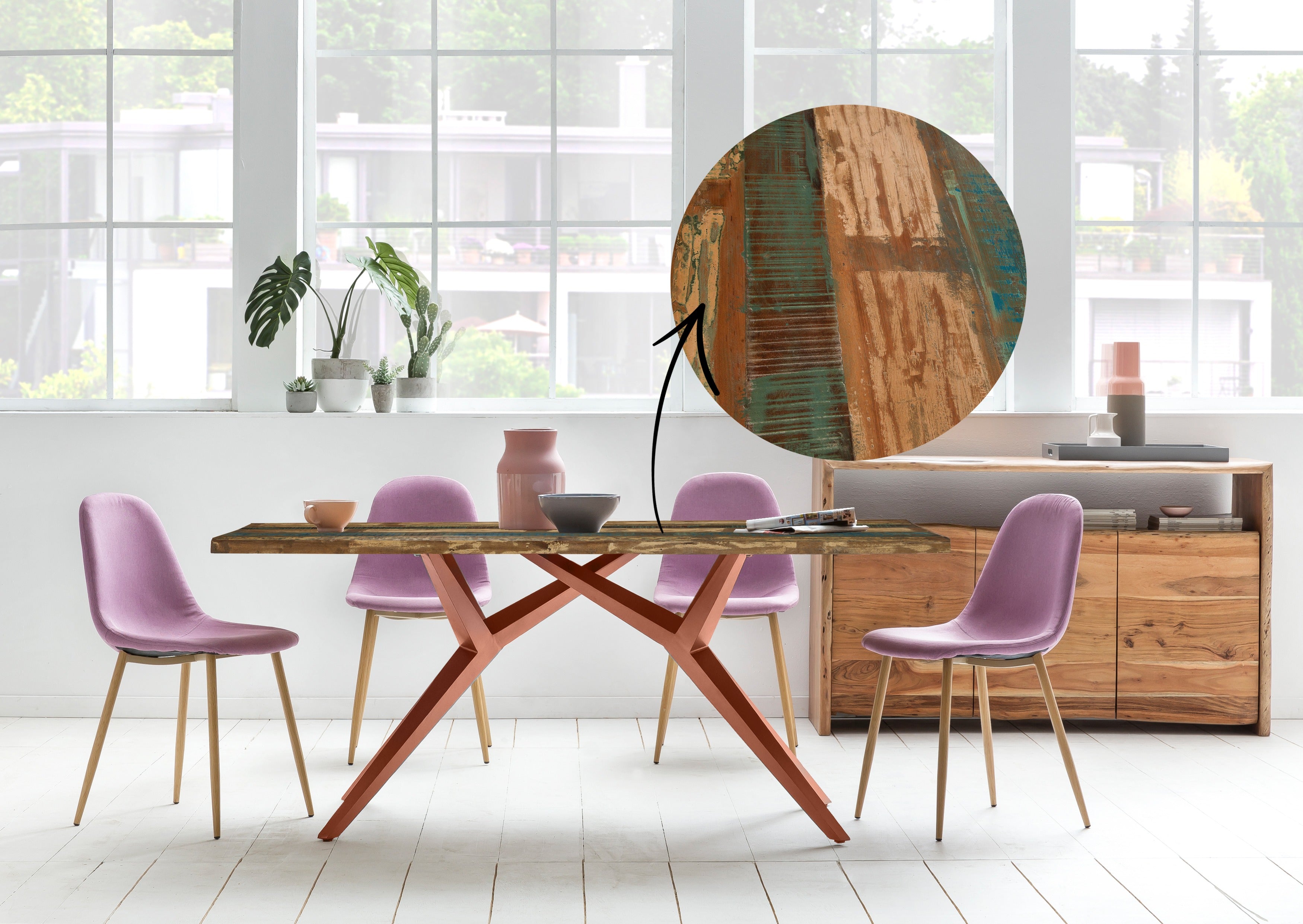 TOPS & TABLES Tischplatte 200x100 cm – Bunt – Bild 25