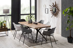 SIT&CHAIRS Stuhl, 2er-Set – Sitz weiß, Beine schwarz – Bild 6