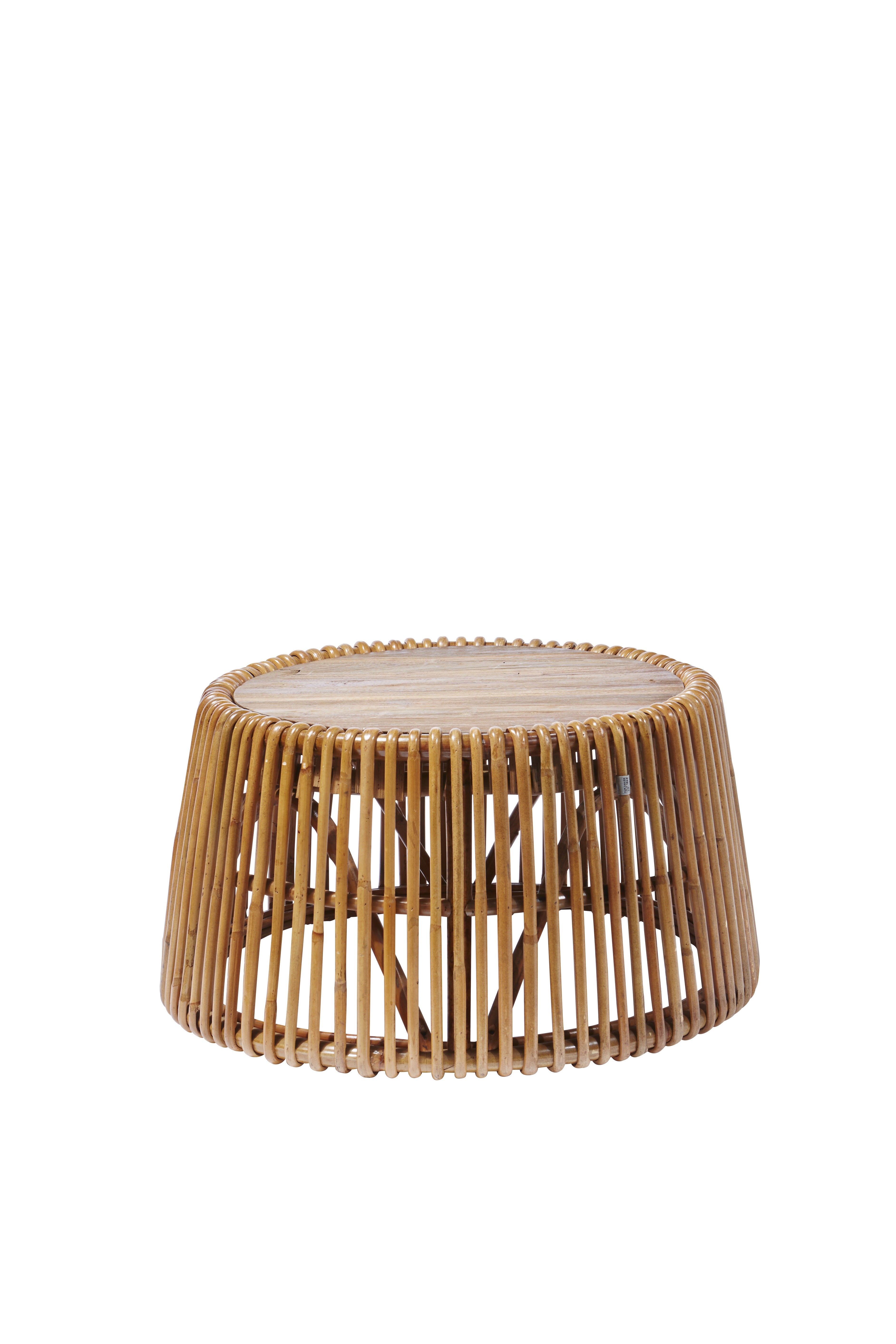 RATTAN Beistelltisch – Natur