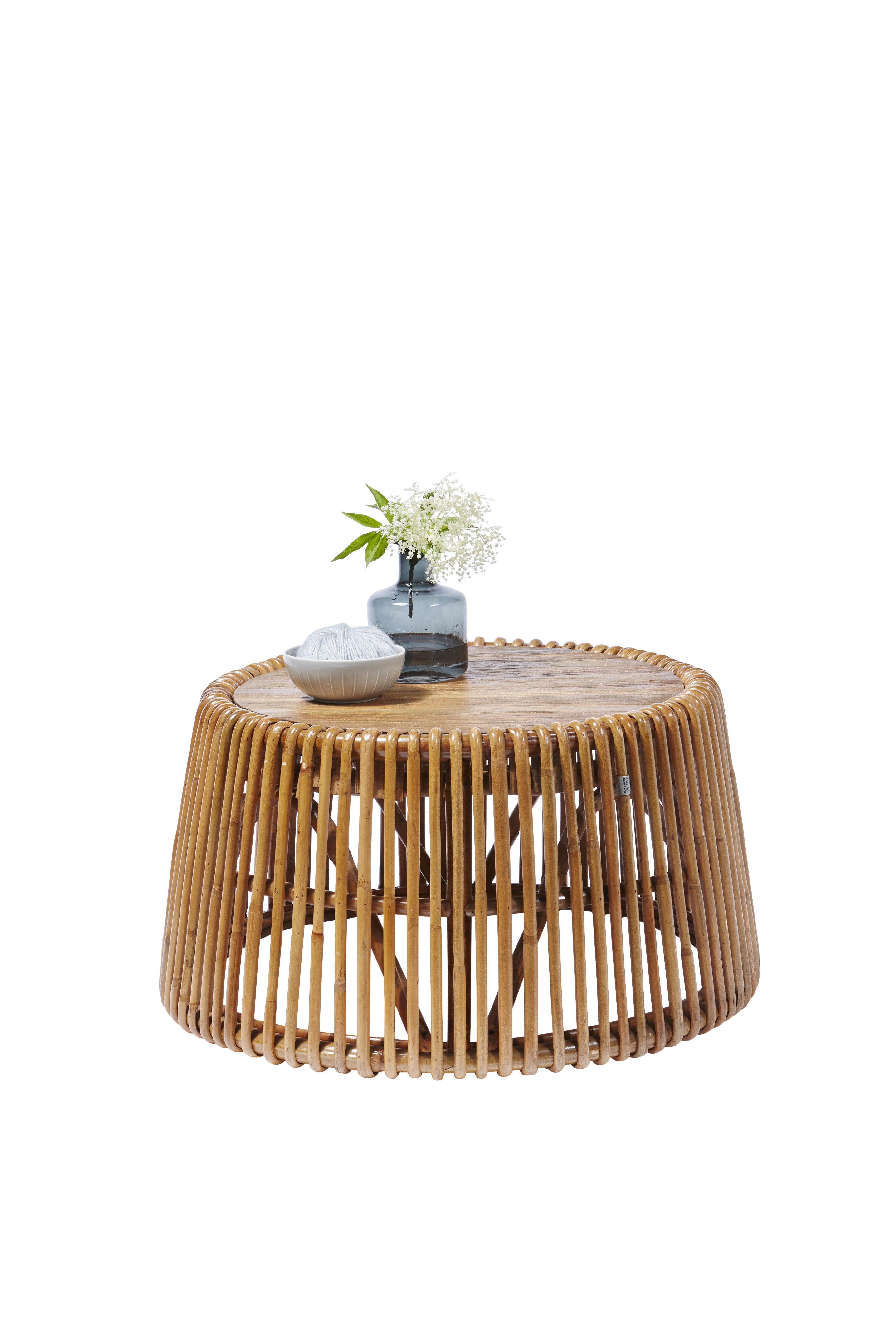 RATTAN Beistelltisch – Natur – Bild 2
