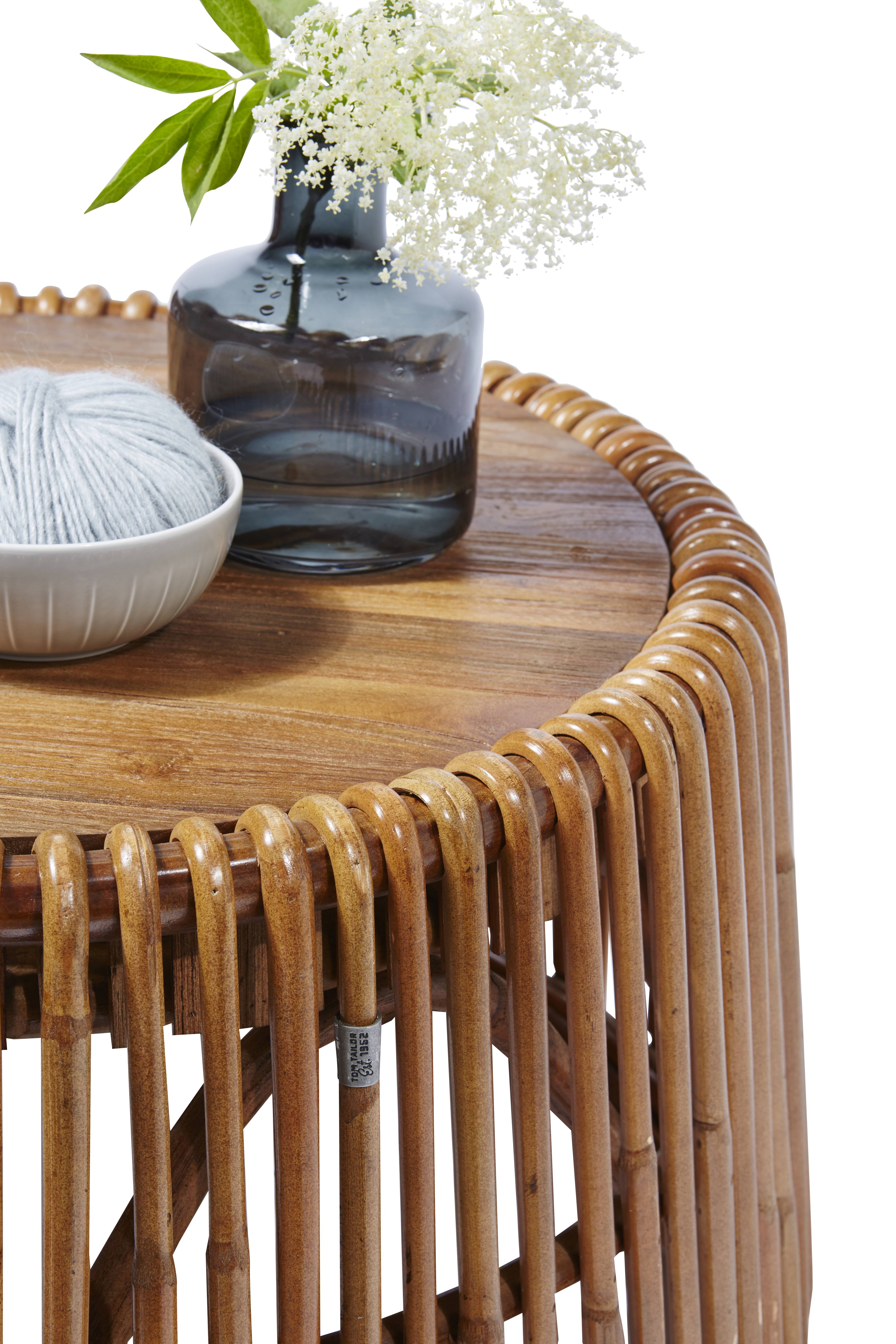 RATTAN Beistelltisch – Natur – Bild 3