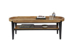 TAYLOR Couchtisch – Platte natur, Beine schwarz – Bild 6