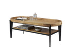 TAYLOR Couchtisch – Platte natur, Beine schwarz – Bild 7