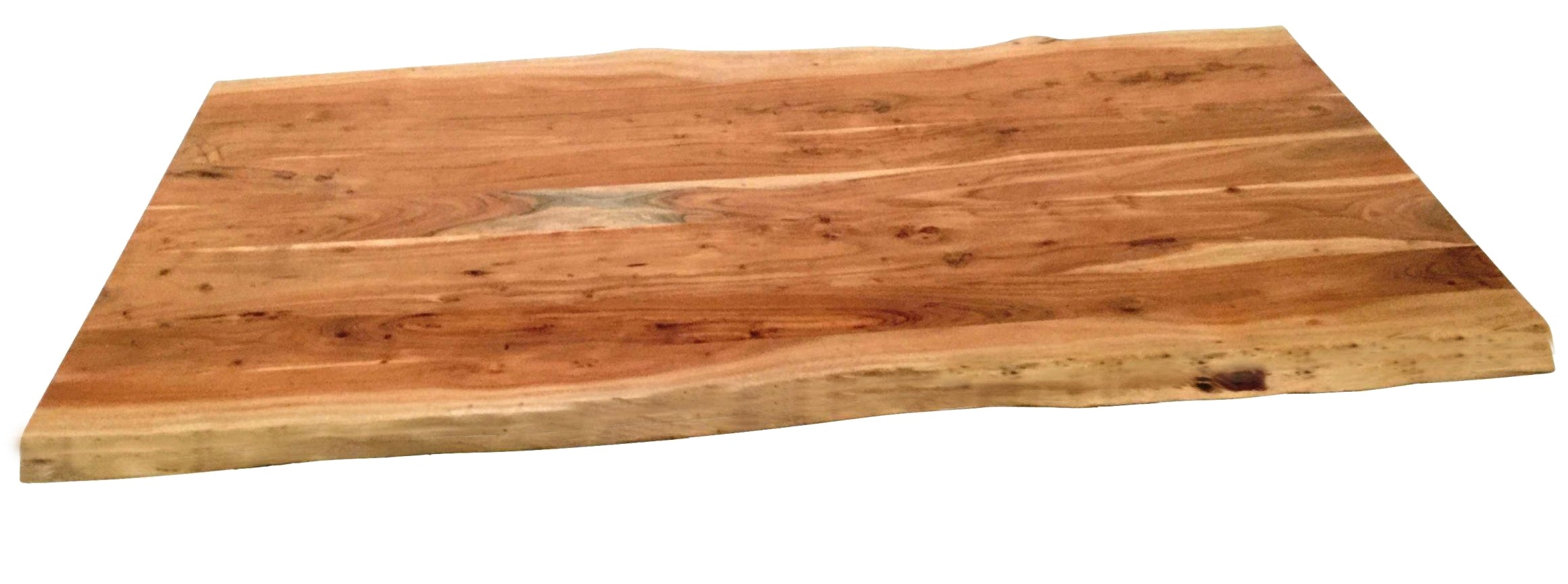 TABLES & CO Tisch 240x100 cm – Platte natur, Gestell used look, klar lackiert – Bild 2