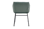 SIT&CHAIRS Armlehnstuhl, 2er-Set – Gestell schwarz, Bezug Celadon – Bild 5