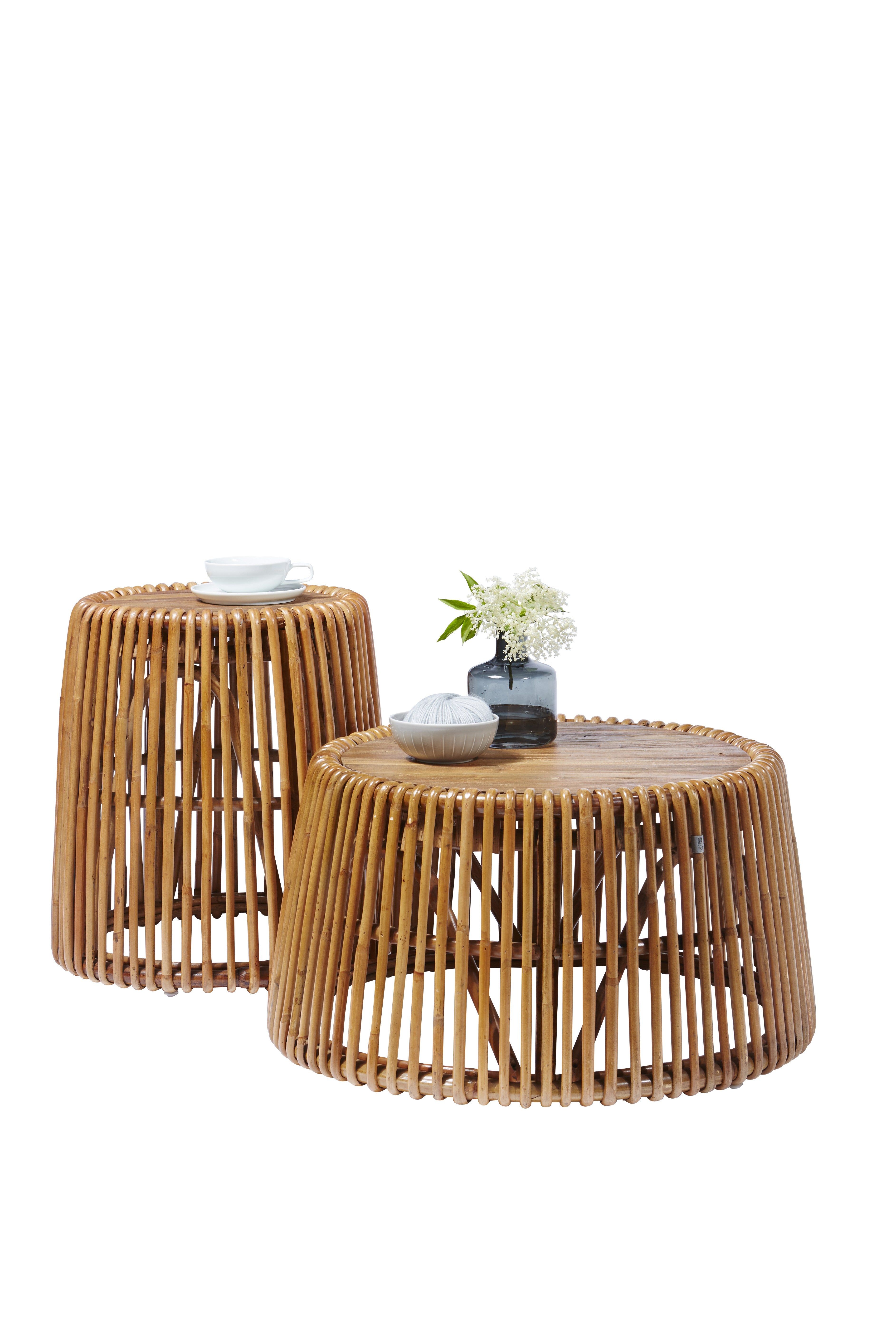 RATTAN Beistelltisch – Natur – Bild 4